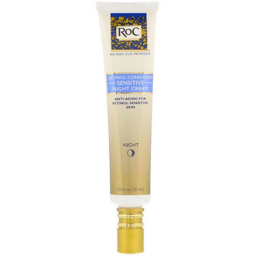 RoC, Retinol Correxion, Sensitive Night Cream, 1.0 fl oz (30 ml) فوائد