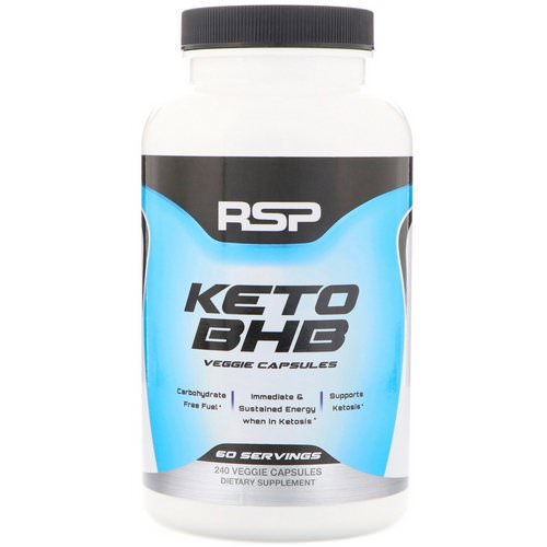 RSP Nutrition, Keto BHB, 240 Veggie Capsules فوائد