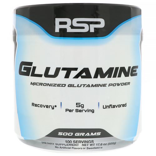 RSP Nutrition, Micronized Glutamine Powder, 17.6 oz (500 g) فوائد