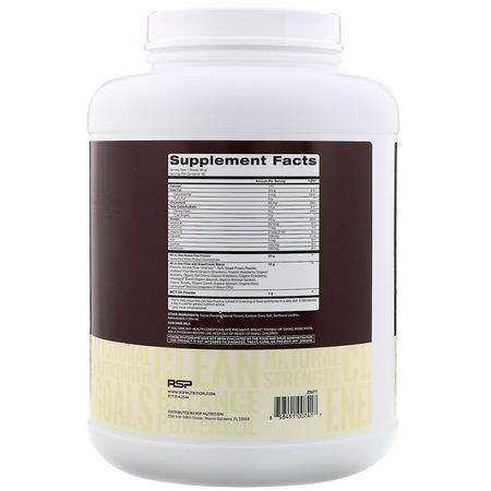 RSP Nutrition, TrueFit, Grass-Fed Whey Protein Shake, Chocolate, 4.23 lbs (1.92 kg):بر,تين مصل اللبن, التغذية الرياضية