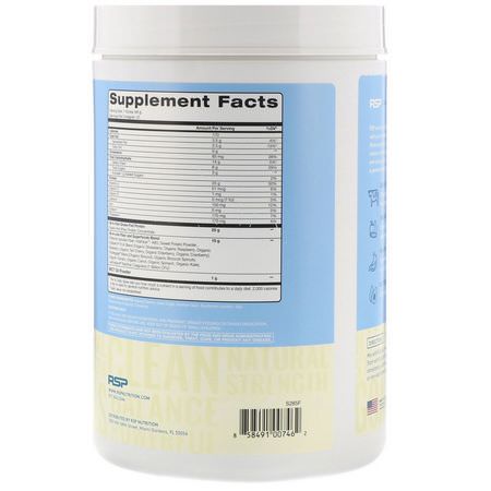 RSP Nutrition, TrueFit, Grass-Fed Whey Protein, Vanilla, 2 lbs (940 g):بر,تين مصل اللبن, التغذية الرياضية