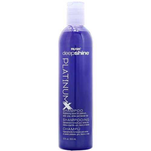 Rusk, Deepshine, Platinum X, Shampoo, 12 oz (355 ml) فوائد