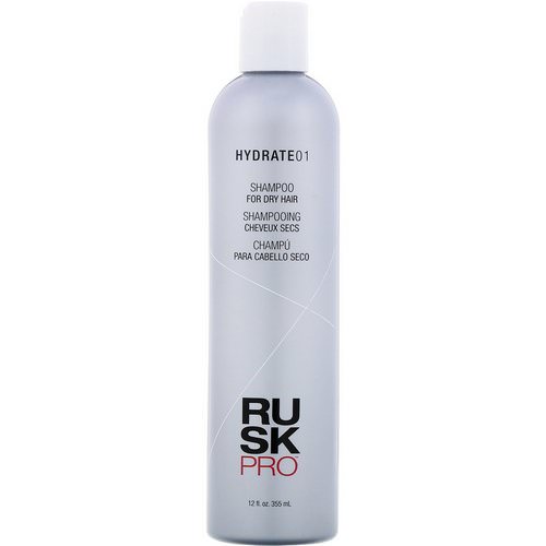 Rusk, Pro, Hydrate 01, Shampoo, For Dry Hair, 12 fl oz (355 ml) فوائد