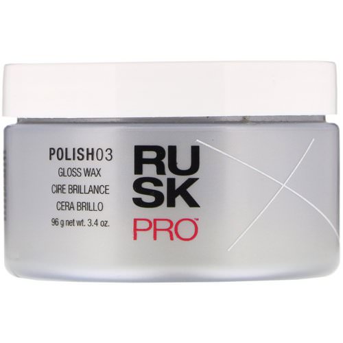 Rusk, Pro, Polish 03, Gloss Wax, 3.4 oz (96 g) فوائد
