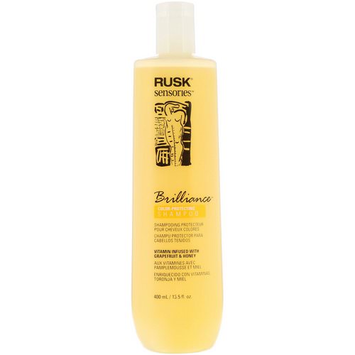 Rusk, Sensories, Color-Protecting Shampoo, Brilliance, 13.5 fl oz (400 ml) فوائد
