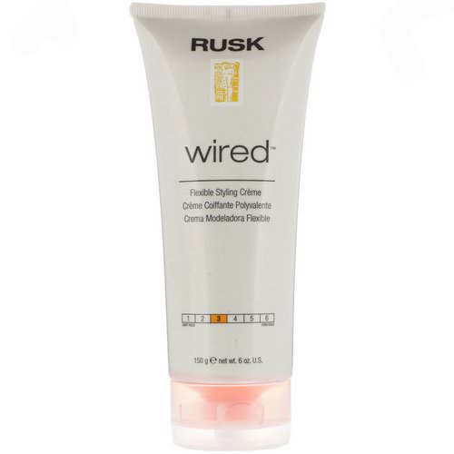 Rusk, Wired, Flexible Styling Creme, 6 oz (150 g) فوائد