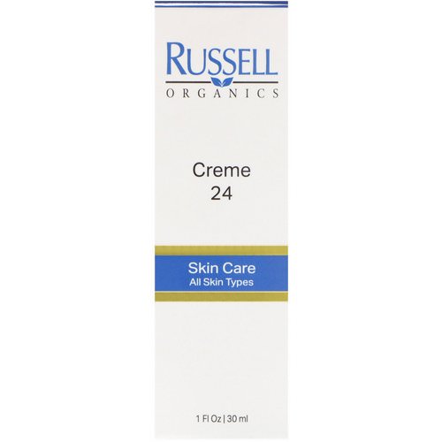 Russell Organics, Creme 24, 1 fl oz (30 ml) فوائد