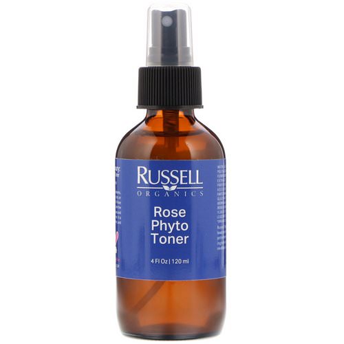 Russell Organics, Rose Phyto Toner, 4 fl oz (120 ml) فوائد