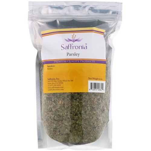 Saffronia, Parsley, 6 oz فوائد