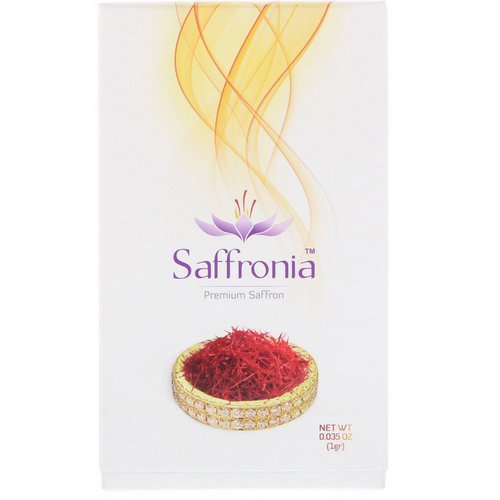 Saffronia, Premium Saffron, 0.035 oz (1 g) فوائد