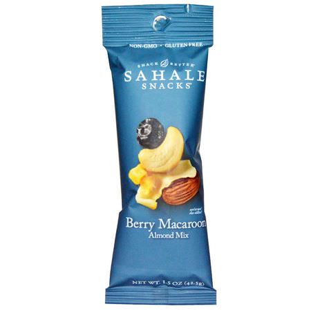 Sahale Snacks Almonds Mixed Nuts Trail Mix - Trail Mix, مكسرات مختلطة, ل,ز, بذ,ر