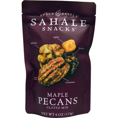 Sahale Snacks, Glazed Mix, Maple Pecans, 4 oz (113 g) فوائد