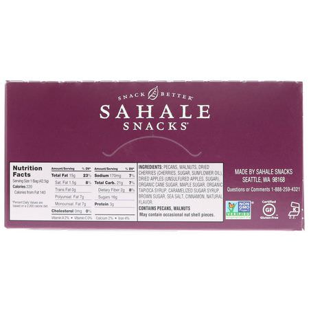 Sahale Snacks Snack Mixes Mixed Nuts Trail Mix - Trail Mix, مكسرات مختلطة, بذ,ر, مكسرات