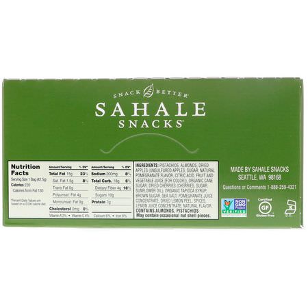 Sahale Snacks Snack Mixes Pistachios - الفستق, البذ,ر, المكسرات, مزيج ال,جبات الخفيفة