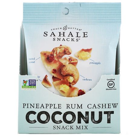 Sahale Snacks Cashews Snack Mixes - مزيج ال,جبات الخفيفة, ال,جبات الخفيفة, الكاج, البذ,ر