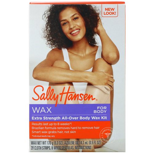 Sally Hansen, Extra Strength All-Over Body Wax Hair Kit, 1 Kit فوائد