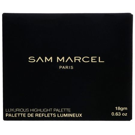 Sam Marcel, Luxurious Highlight Palette, 0.63 oz (18 g):هدايا الماكياج, تمييز الشعر