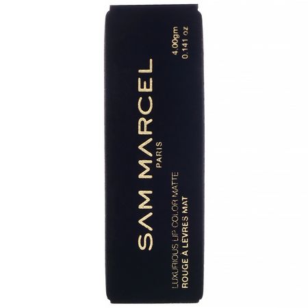 Sam Marcel, Luxurious Lip Color, Matte, Isabella, 0.141 oz (4 g):أحمر الشفاه, الشفاه
