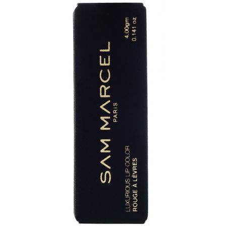 Sam Marcel, Luxurious Lip Color Satin, Angeline, 0.141 oz (4 g):أحمر شفاه, شفاه