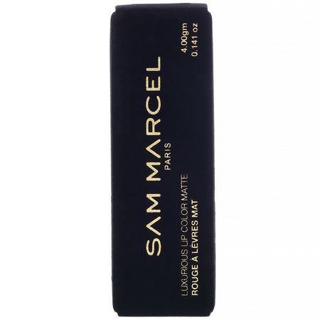 Sam Marcel, Luxurious Lip Color, Satin, Coco, 0.141 oz (4 g):أحمر الشفاه, الشفاه