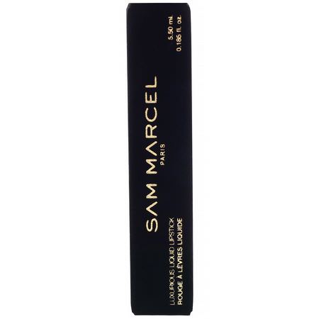 Sam Marcel, Luxurious Liquid Lipstick, Claudine, 0.185 fl oz (5.50 ml):ملمع شفاه, شفاه