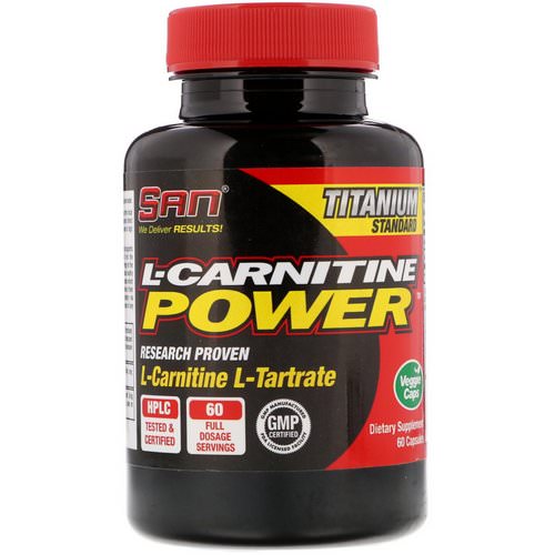 SAN Nutrition, L-Carnitine Power, 60 Capsules فوائد