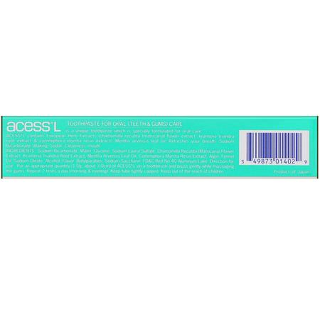 Sato, Acess L, Toothpaste for Oral Care, 2.1 oz (60 g):معج,ن الأسنان, العناية بالفم