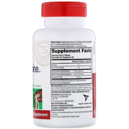 Schiff, Glucosamine Plus MSM, 1500 mg, 150 Coated Tablets:الجل,ك,زامين ش,ندر,يتن, المفصل