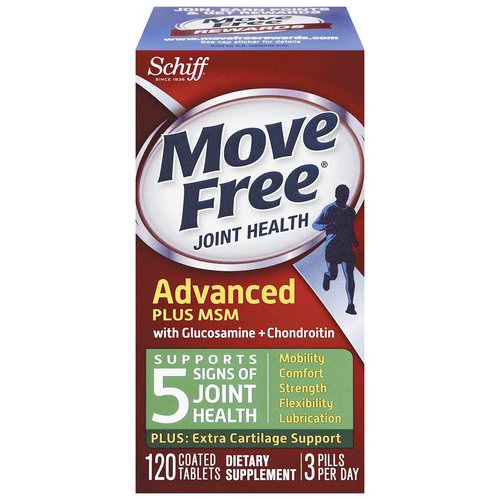 Schiff, Move Free Joint Health, Glucosamine Chondroitin Plus MSM, 120 Coated Tablets فوائد