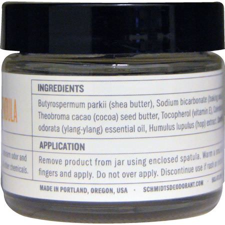 Schmidt's Naturals, Natural Deodorant, Ylang-Ylang + Calendula, 2 oz (56.7 g):مزيل عرق, حمام