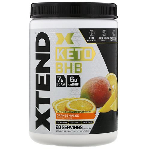 Scivation, Xtend, Keto BHB, Orange Mango, 11.7 oz (332 g) فوائد
