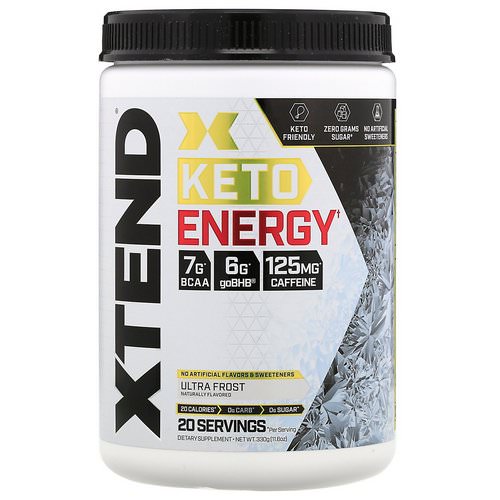 Scivation, Xtend, Keto Energy, Ultra Frost, 11.6 oz (330 g) فوائد