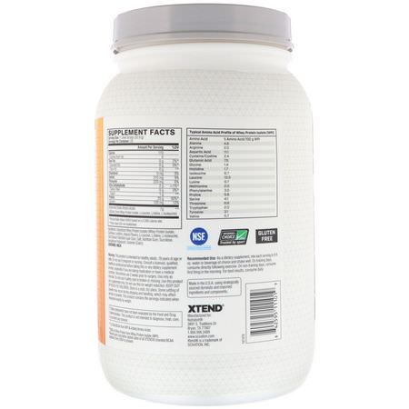 Scivation, Xtend Pro, Whey Isolate, Salted Caramel Shake, 1.81 lb (823 g):بر,تين مصل اللبن, التغذية الرياضية