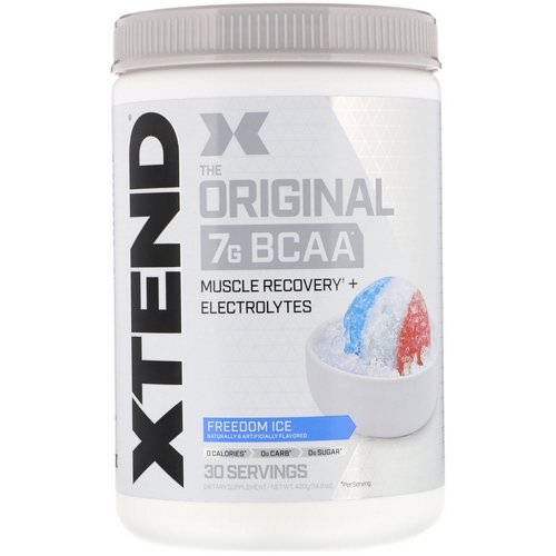 Scivation, Xtend, The Original 7G BCAA, Freedom Ice, 14.8 oz (420 g) فوائد