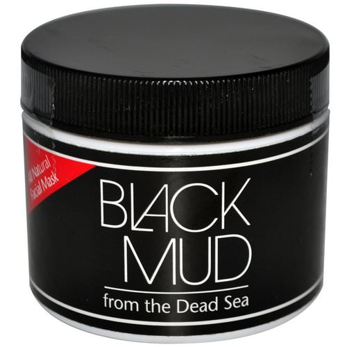 Sea Minerals, Black Mud, All Natural Facial Mask, 3 oz فوائد