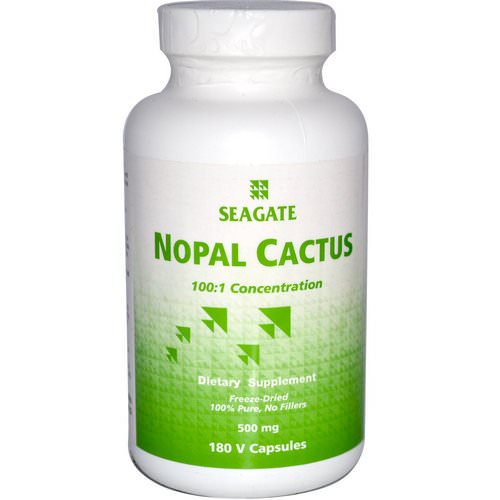 Seagate, Nopal Cactus, 180 Veggie Caps فوائد
