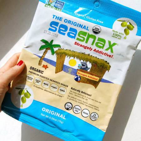 SeaSnax Seaweed Snacks - الأعشاب البحرية الخفيفة