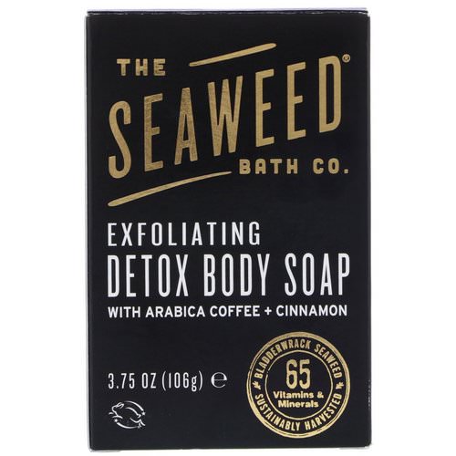 The Seaweed Bath Co, Exfoliating Detox Body Soap, 3.75 oz (106 g) فوائد