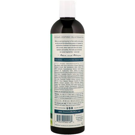 The Seaweed Bath Co, Hydrating Soothing Body Wash, Citrus Vanilla, 12 fl oz (354 ml):جل الاستحمام, غس,ل الجسم
