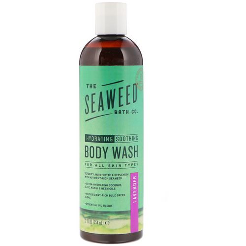 The Seaweed Bath Co, Hydrating Soothing Body Wash, Lavender, 12 fl oz (354 ml) فوائد