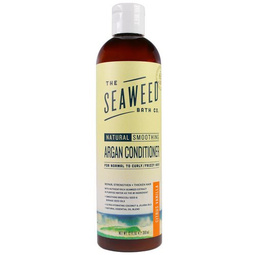 The Seaweed Bath Co, Natural Smoothing Argan Conditioner, Citrus Vanilla, 12 fl oz (360 ml) فوائد