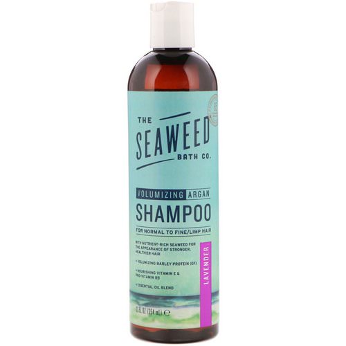 The Seaweed Bath Co, Volumizing Argan Shampoo, Lavender, 12 fl oz (354 ml) فوائد