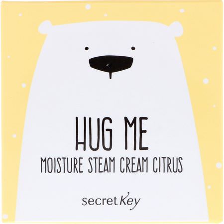 Secret Key, Hug Me, Moisture Steam Cream, Citrus, 2.82 oz (80 g):زيت الأركان, الكريمات