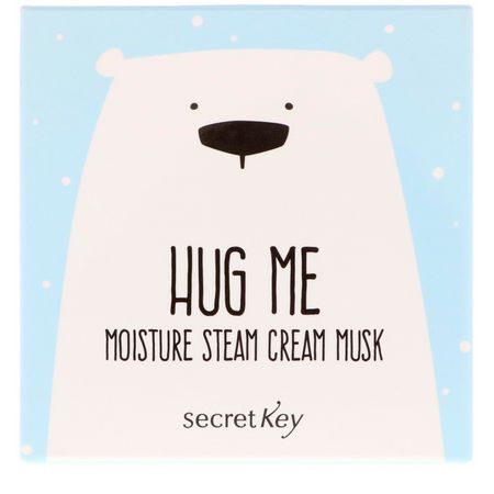 Secret Key, Hug Me, Moisture Steam Cream, Musk, 2.82 oz (80 g):زيت الأركان, الكريمات
