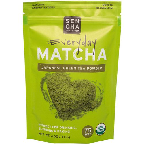 Sencha Naturals, Matcha, Green Tea Powder, Japanese Everyday Grade, 4 oz (113 g) فوائد