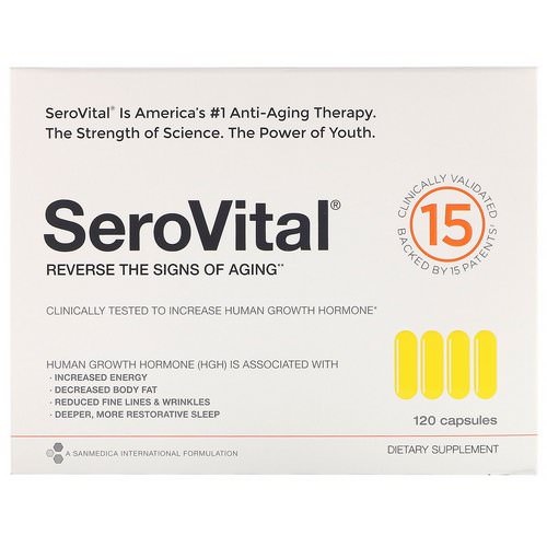 SeroVital, Anti-Aging Therapy, 120 Capsules فوائد