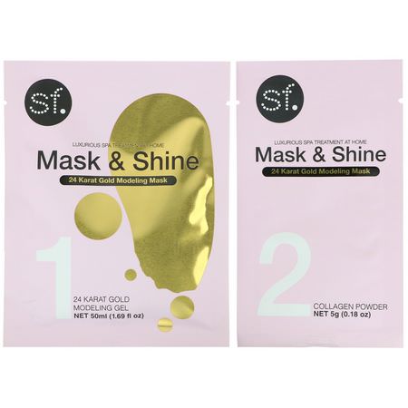 SFGlow Brightening Masks K-Beauty Face Masks Peels - أقنعة ال,جه K-جمال, أقنعة التفتيح, القش,ر, أقنعة ال,جه