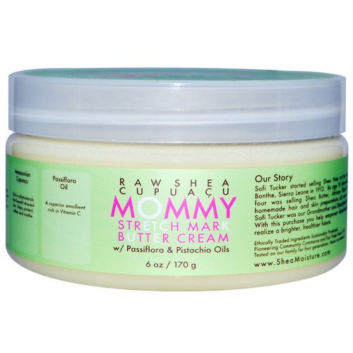 SheaMoisture, Mommy, Stretch Mark Butter Cream, 6 oz (170 g) فوائد