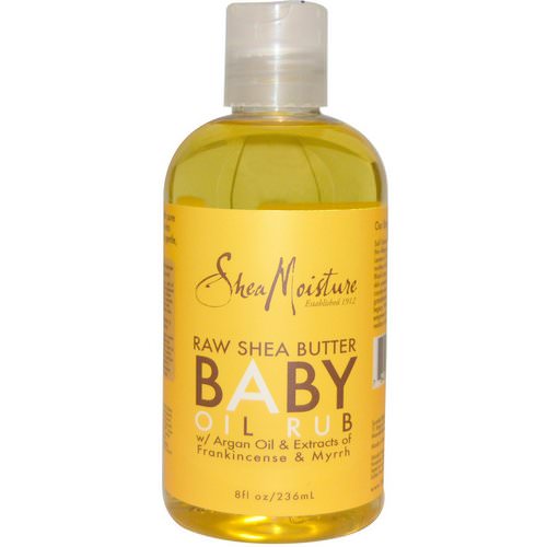 SheaMoisture, Raw Shea Butter Baby Oil Rub, 8 fl oz (236 ml) فوائد
