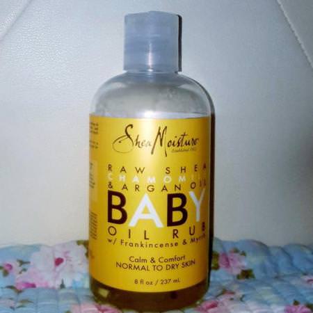 SheaMoisture Baby Oil Shea Nut - شيا البندق, زي,ت التدليك, الجسم, الحمام